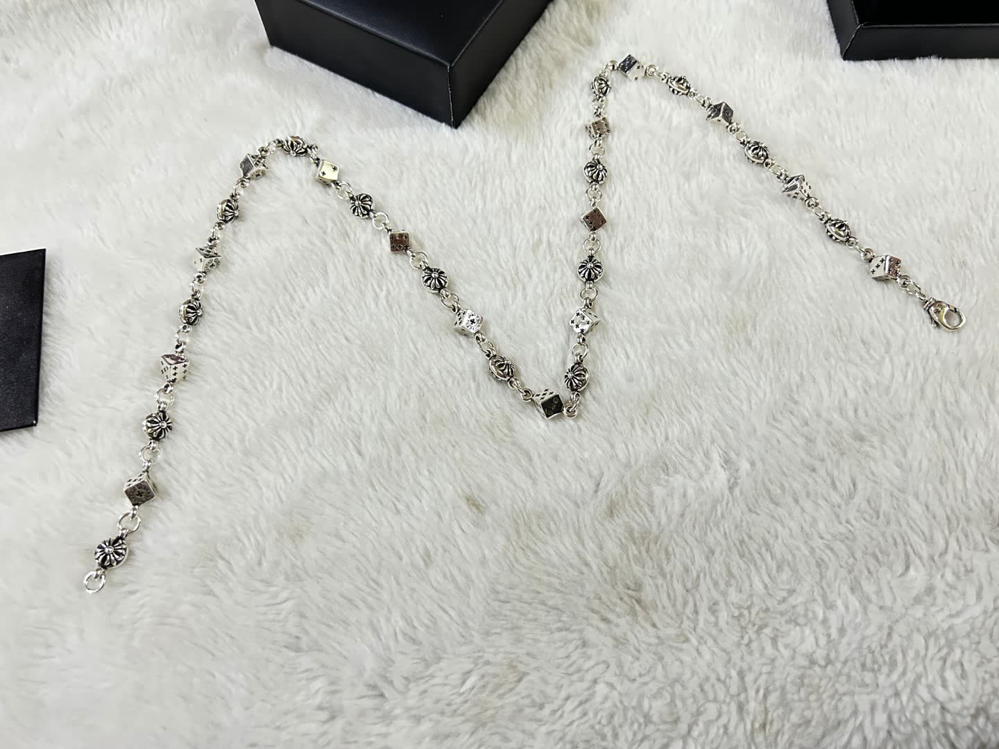 Chrome Hearts Silver Polishing Necklace